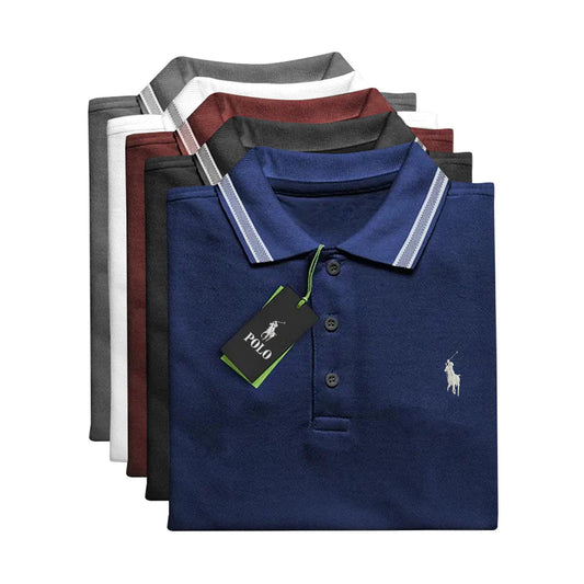 [COMPRA 3 OTTIENE 5] Kit di 5 polo RL Essential