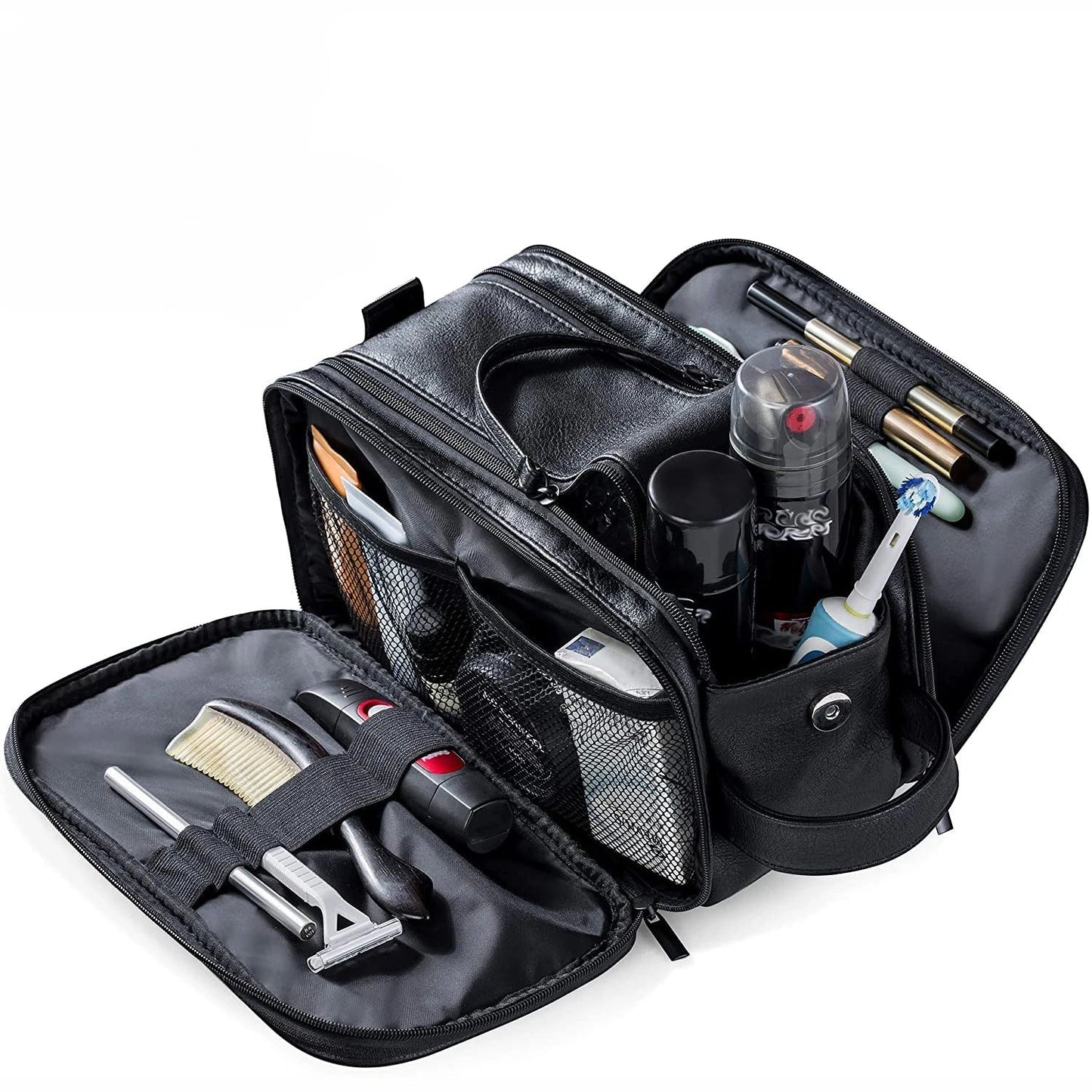 Borsa da toilette executive in pelle
